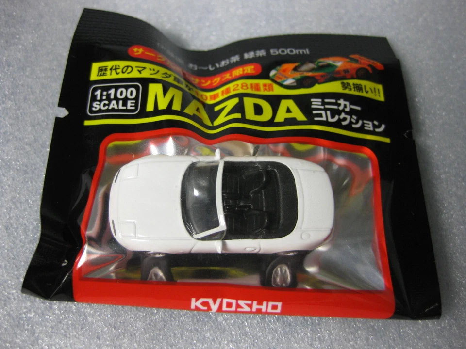 Coche modelo diecast MAZDA Eunos Roadster NA NA6CE blanco Kyosho escala 1:100 Foto 1 de 1