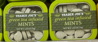 Trader Joe's Green Tea Mints Infused 2 Pack - Image 1 of 4