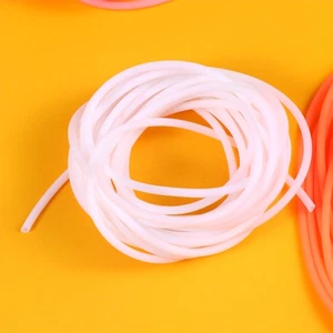  10 Pezzi Catena per Creazione Gioielli Tessitura Piatta Corde di Gomma Fornitura Corda Silicone - Foto 1 di 11