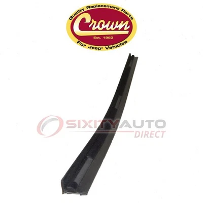 Crown Automotive Side Window Seal for 1986-1992 Jeep Comanche - Body Gaskets dd - Image 1 of 4