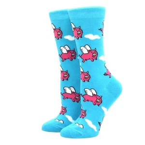 Flying Pigs Socken (Erwachsene Medium - Damenschuh Größen 5-10) - Bild 1 von 2