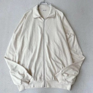 AURALEE 23AW White Sweat Zip Bomber Jacket 5 JAPAN - Picture 1 of 10