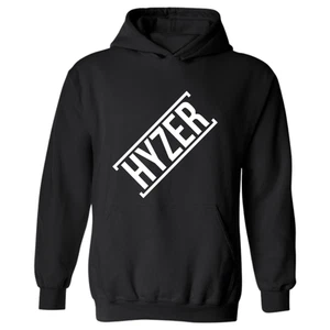 Disc Golf Hoodie Discgolf HYZER Discgolfer Discgolfing Sweatshirt - Picture 1 of 11