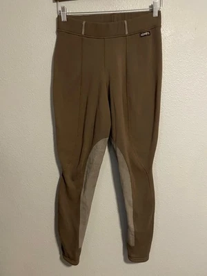 Pantalones Kerrits para mujer grandes marrón calzoncillos de montar leggings parche en la rodilla polar Foto 1 de 4