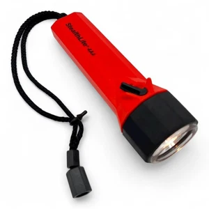 StealthLite 4AA 2400 Submersible Flashlight Diving Xenon Locking Switch Orange - Picture 1 of 23