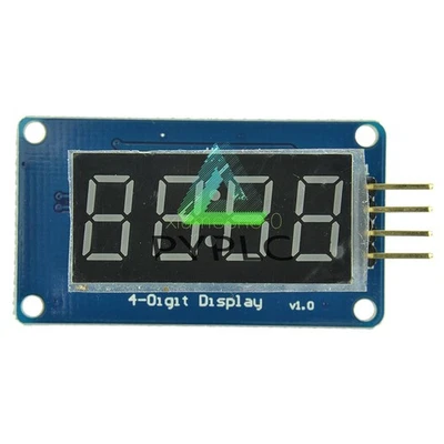 5PCS 4Bits Digital Tube LED Display TM1637 Module With Clock Display for Arduino - Image 1 of 4