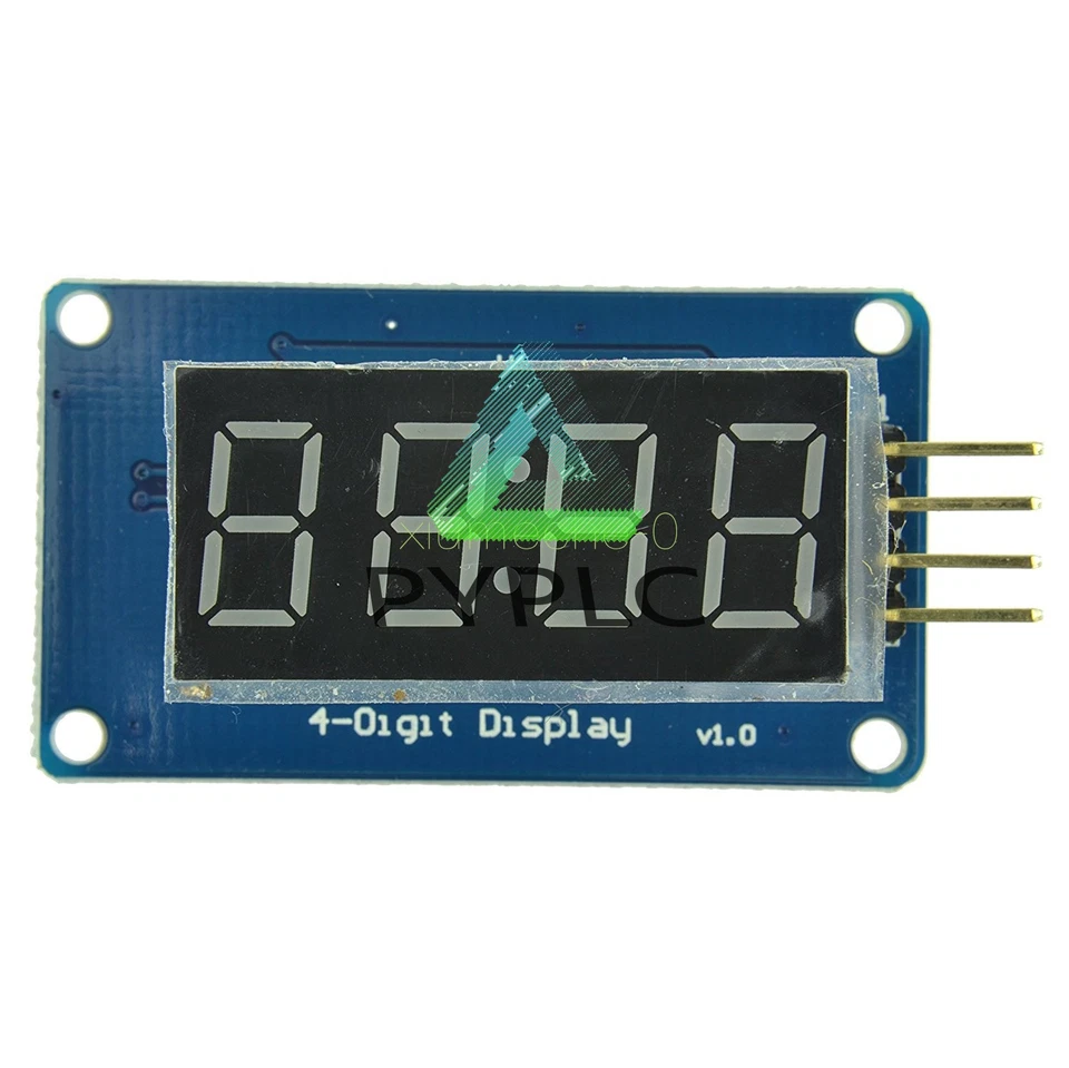 5PCS 4Bits Digital Tube LED Display TM1637 Module With Clock Display for Arduino - Image 1 of 4