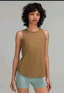 Lululemon High-Neck Running Training Tank Women’s 4 Clay Artifact Lightweight - Picture 1 of 8