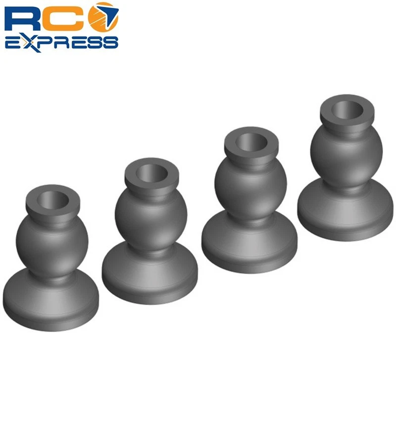 Corally Ball Shouldered - 6.8mm - Steel - 4 pieces: Dementor Kronos COR00180-150 - Image 1 of 1