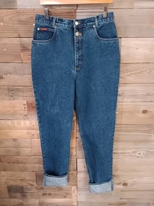 Vintage Lawman Western Jeans High Rise Relaxed Fit Tapered Women's Sz 13/14 EUC - Picture 1 of 18