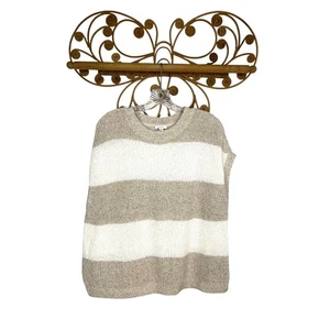 Pure Jill J. Jill gestreifte Pullover Weste M P - Bild 1 von 5