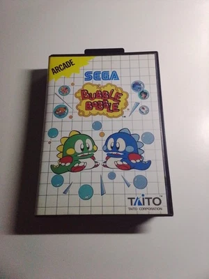 SEGA Master System Spiel - Bubble Bobble - ⚡ VERSAND - TOP - RAR - - Bild 1 von 4