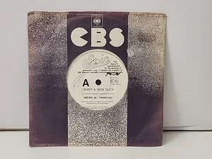 "Weird Al" Yankovic – I Want A New Duck 7" Vinyl Single - RARE PROMO RELEASE - Picture 1 of 9