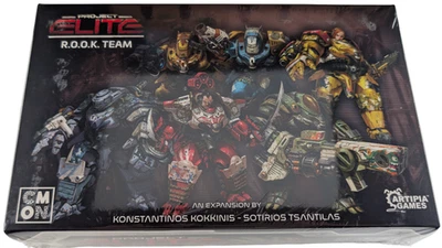 Project Elite ROOK Team Expansion Board Game 2020 CMON Artipia Games New - Image 1 of 4