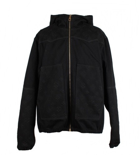 LOUIS VUITTON（LV） Giacca con cappuccio Louis Vuitton Carpenter Monogram Denim 54 51244458