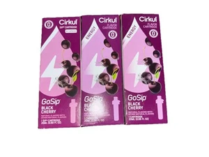 Cirkul Black Cherry GoSip - Cartuccia Sorso Caffeina - 3 Totali - Foto 1 di 1