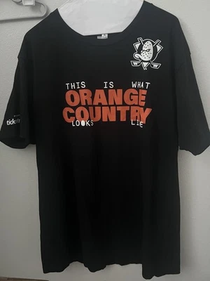 Camiseta Anaheim Ducks Talla XL Edición 'Orange Country' Foto 1 de 3