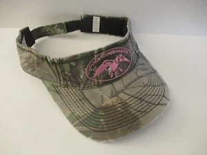 Duck Commander Realtree Xtra Green Ladies Visor Camouflage Pink Embroidery - Picture 1 of 5