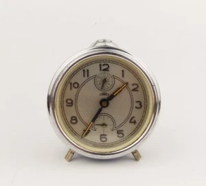 Reloj despertador vintage años 60 PRIM Checoslovaquia azul reloj de mesa escritorio - Imagen 1 de 4