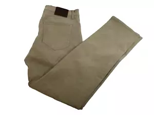 Pantalone uomo marca Lucky 33x32 beige 121 slim dritto chino golf elasticizzato casual - Foto 1 di 14