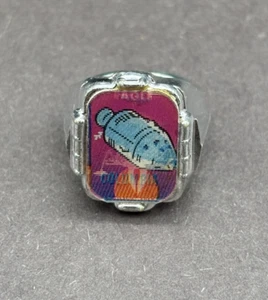 Vintage Apollo 11 Eagle Columbia Shuttle Vari-Vue Kunststoff Flackerring Preis - Bild 1 von 6