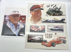 A.J. Foyt, Larry Foyt, A.J. Foyt Autographed Lot Get All The Foyt’s - Picture 1 of 21
