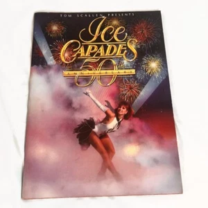 Libro de recuerdo vintage 1989 Ice Capades 50 aniversario programa Barbie Mario - Imagen 1 de 7