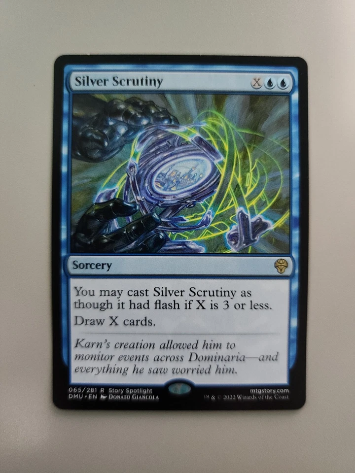 MTG Silver Scrutiny Dominaria United 065/281 Regular Rare - Image 1 of 1