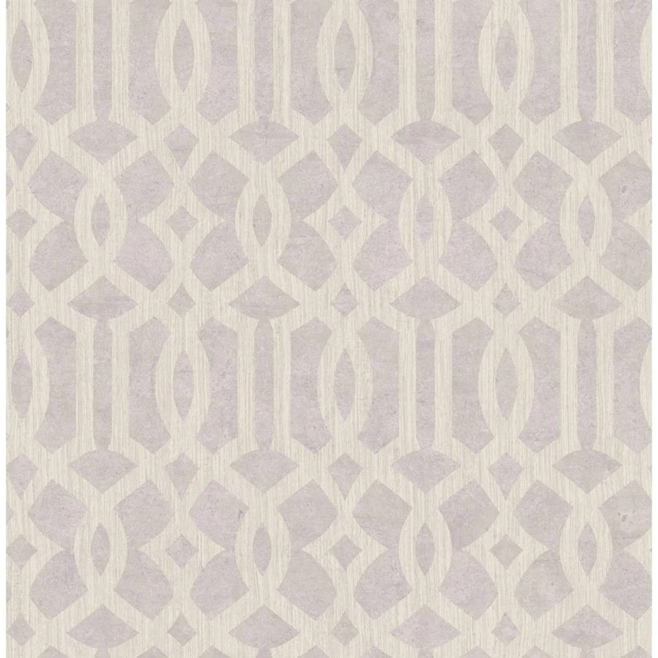 Дизайнерские обои лавандовый серый серо-коричневый геометрический шпалер - Изображение 1 из 1