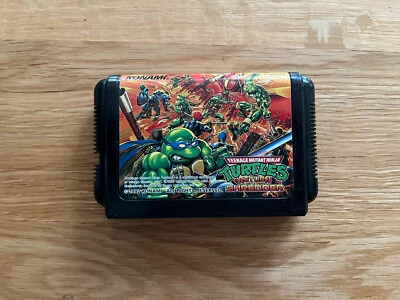 Teenage Mutant Ninja Turtles: Return of the Shredder Mega Drive Original Rare! - Image 1 of 4