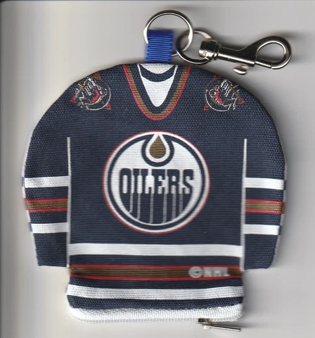 Edmonton Oilers  Lil'  Sport Jersey Key Chain Cover