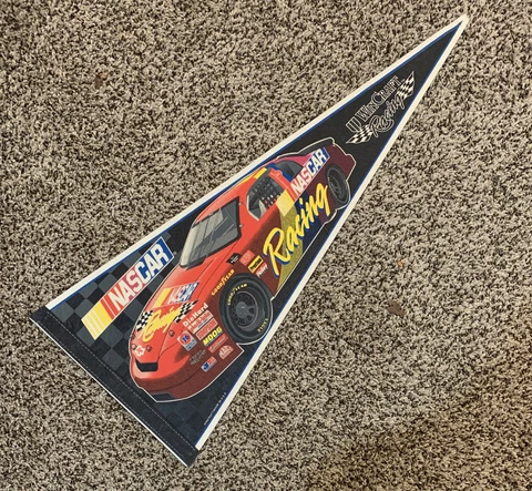 NASCAR Racing Car WinCraft Felt Cloth 30" Pennant Chevy Chevrolet Cover