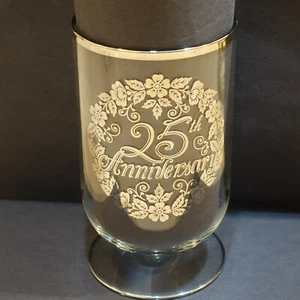 Vase 25th Anniversary Crystal 7.125 in. Swanky Barn - Picture 1 of 12