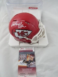 Kansas City Chiefs Christian Okoye Signed Autographed Speed Mini Helmet - Picture 1 of 3