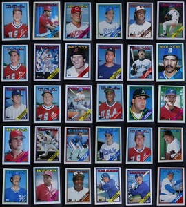 1988 Topps Traded Baseball Cards U You Pick Complete Your Set 1T-132T