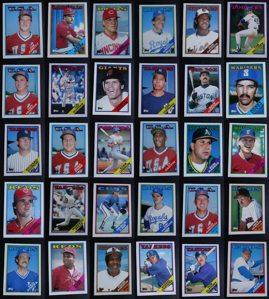1988 Topps Traded Baseball Cards U You Pick Complete Your Set 1T-132T - Image 1 of 1