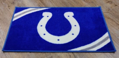 Alfombra Indianapolis Colts 30" x 20" alfombra se ve muy bien en la cueva del hombre Foto 1 de 4