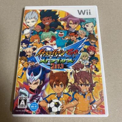 Inazuma Eleven Go Strikers 2013 Nintendo Wii Japanese Version Anime From Japan  - Image 1 of 4