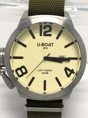 U-Boat Ifo Left Hook Stainless Steel Wristwatch (AP2036093) - image 1 of 3