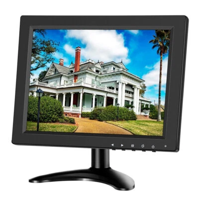 Eyoyo 10'' Monitor Display with BNC HDMI VGA AV Input Speakers for Security CCTV - Image 1 of 4