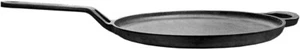 Livevie Pre-Seasoned Cast Iron Tawa, Heavy-Duty 3kg Flat Dosa Tawa for Roti - Picture 1 of 9