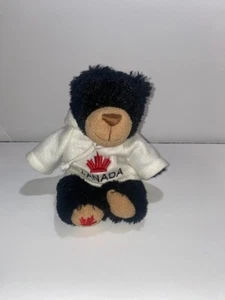 Bär schwarz/braun Souvenir of Canada 6 Zoll Plüschtier Stofftier - Bild 1 von 4