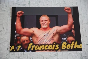 ORIGINAL Autogramm von Francois Botha. pers. gesammelt. 100% ECHT. GROSSFOTO - Picture 1 of 1