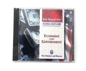 Civics in Practice Principles of Government and Economics Holt Researcher CD-ROM - Picture 1 of 2