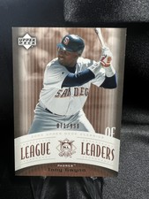 2005 Upper Deck League Leaders # #LL-TG Tony Gwynn/999 San Diego Padres