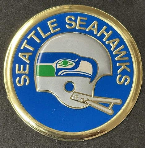 1970's Seattle Seahawks Football Avon Decanter Overcap Ball Marker/Decoration Cover