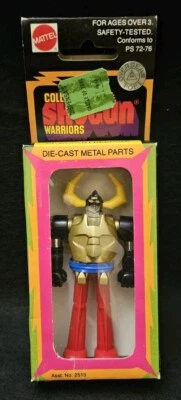 Rare 1978 Mattel 3.5" Shogun Warriors Diecast Gaiking Warrior New In Box! - Image 1 of 4