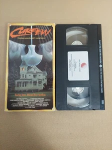 CURFEW VHS 1991 Terror Thriller HTF Rare OOP New World Video - Picture 1 of 2