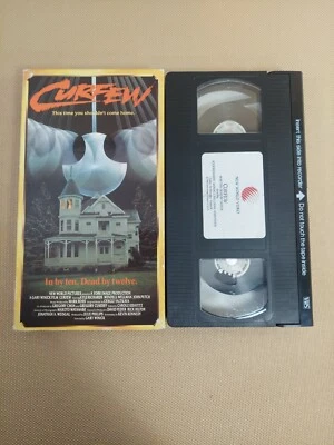 CURFEW VHS 1991 Terror Thriller HTF Rare OOP New World Video - Image 1 of 2