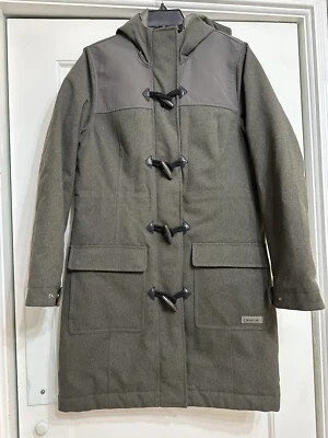 MERRELL Women’s Select Dry Insulated Pea Coat, Dark Grey, Medium - Image 1 of 4